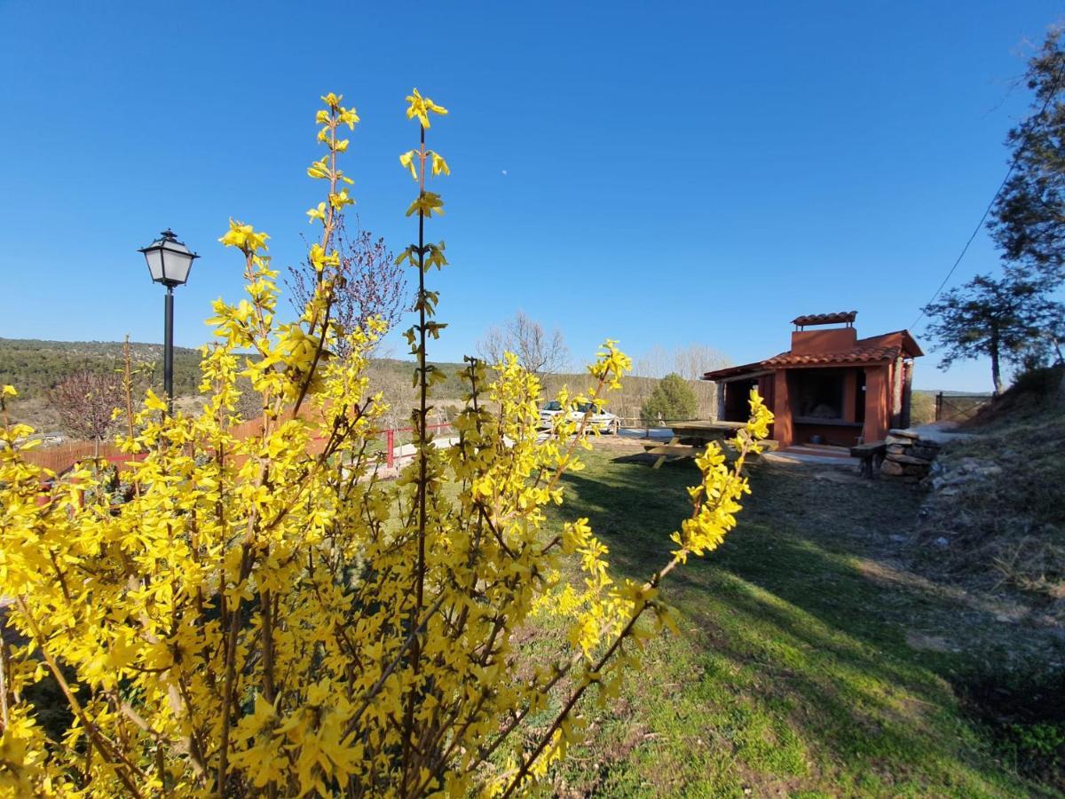 Casa Rural Manitoba Luxe Buenache de la Sierra Eksteriør bilde