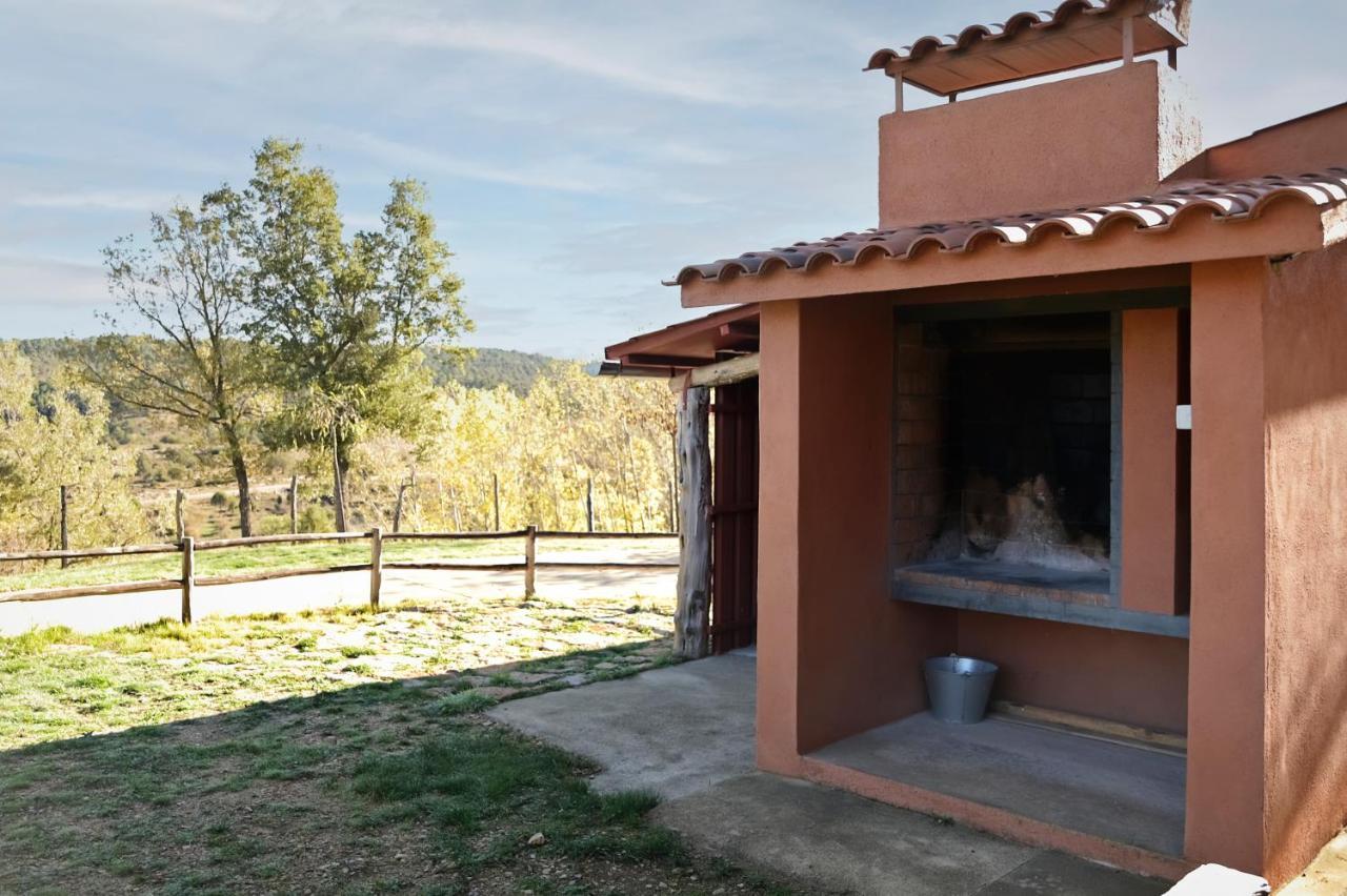 Casa Rural Manitoba Luxe Buenache de la Sierra Eksteriør bilde